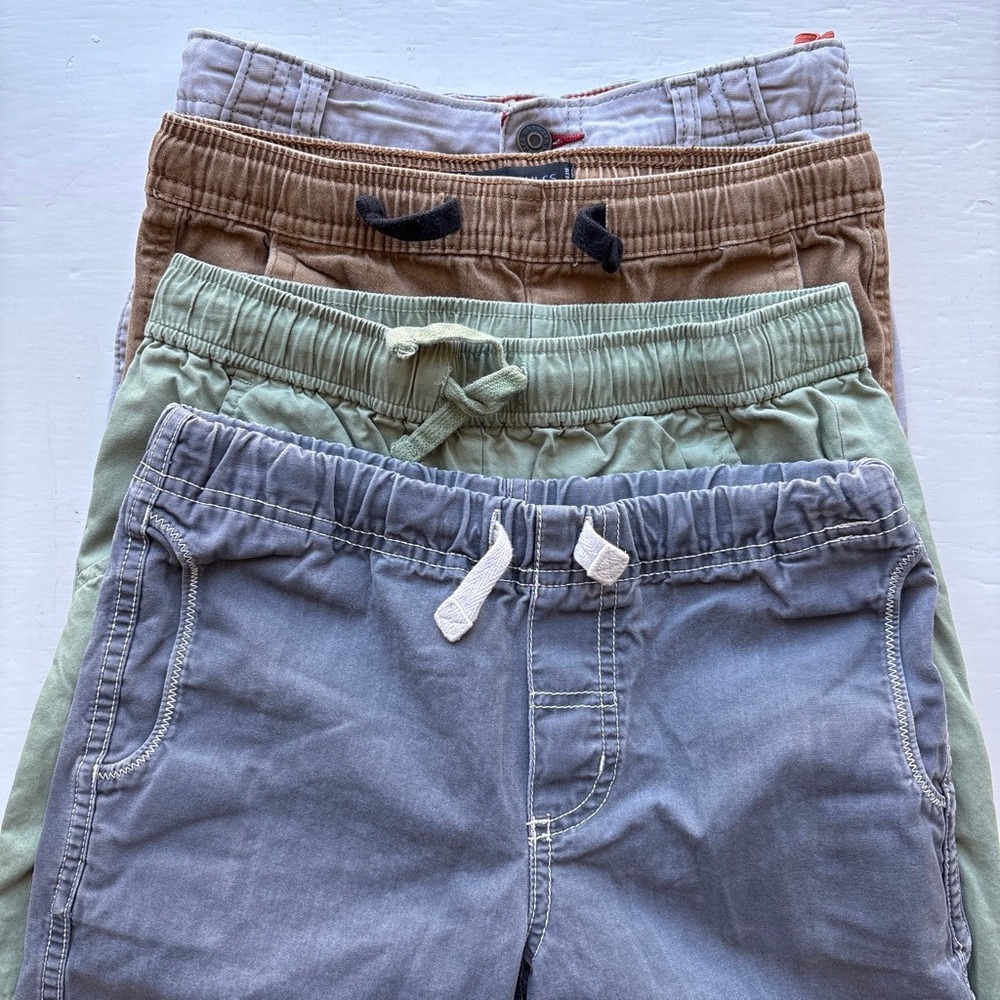 Boys 10/12 Cotton Short Bundle Cargo Drawstring Wrangler Cat Jack Andersson